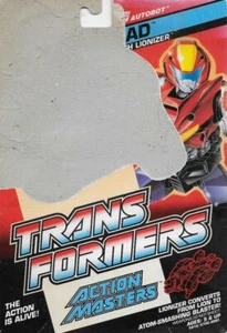 Transformers Original G1 1989 Action Master RAD Card Back w/ Tech Spec - Picture 1 of 2