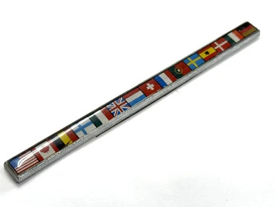 Oldsmobile Cutlass Bandera Internacional Emblema Tira Borde 1977-96 Foto 1 de 4