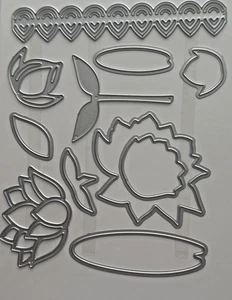 Stampin Up Cut & Emboss LILIENBLOCK 152315 Stanzformen Scrapbooking DIY Kartenherstellung - Bild 1 von 8