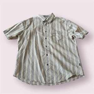 Camisa Kuhl Para Hombre XL Multicolor Botones Rayas Ligera Verano Exterior - Imagen 1 de 5