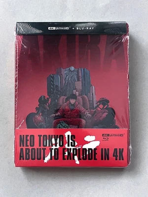 Akira (4K UHD + Blu-ray, Steelbook) NEW Ships ASAP - Image 1 of 2