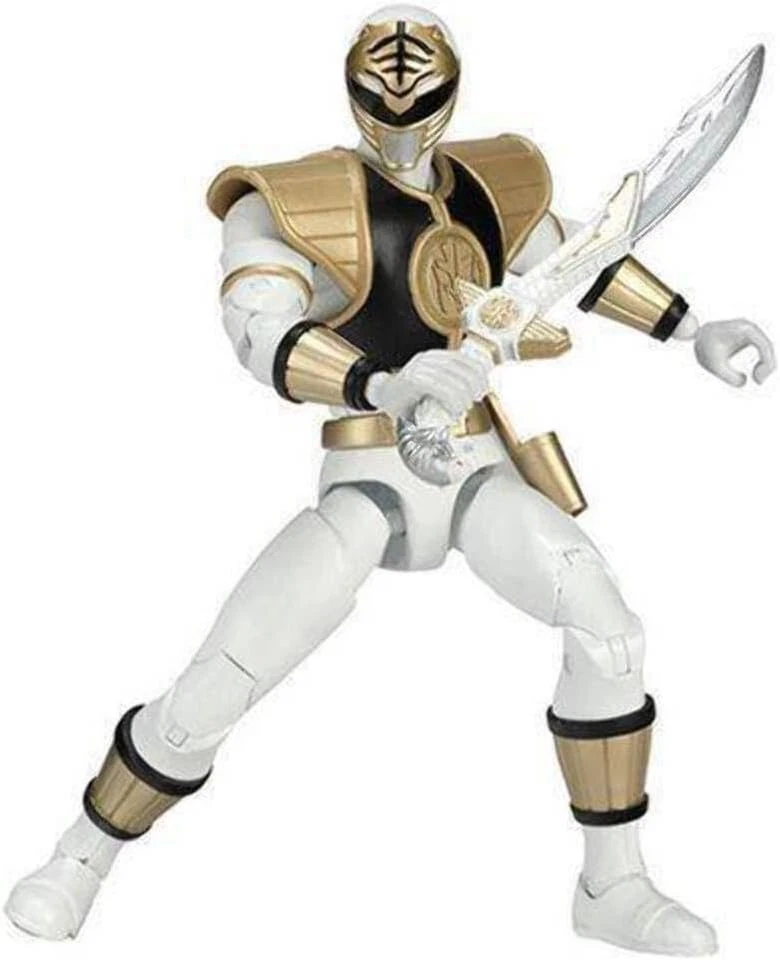 Mighty Morphin Power Rangers White Ranger Legacy Collection Bandai 2016