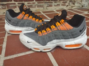 Nike Air Max 95/Kim Jones Black/Total Orange/Dark Grey Size 9 Pre-owned - Picture 1 of 5