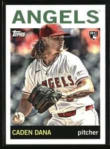 2025 Topps Archives Caden Dana RC #22 Angels - Imagen 1 de 2