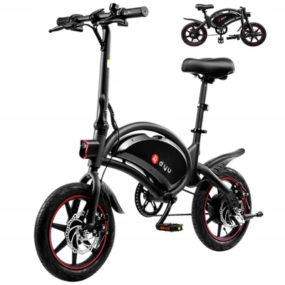 14 in Folding Electric Bike 250W 36V 10AH DYU D3F Commuter City E-bike For Adult - Image 1 of 4