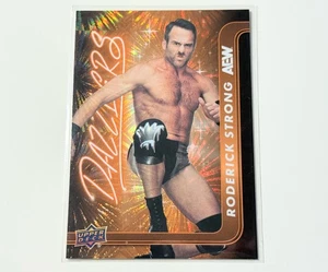 2025 Upper Deck AEW Roderick Strong Orange Dazzlers Karte DZ-12 - Bild 1 von 2