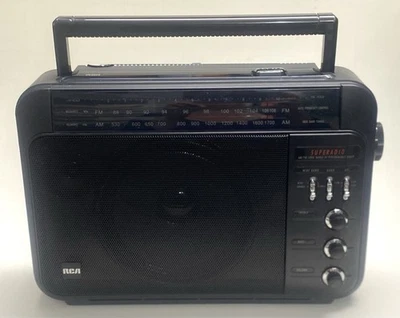 RCA RP7887A SUPERRADIO Portable AM/FM Radio Tested-Working FREE SHIPPING - Image 1 of 4