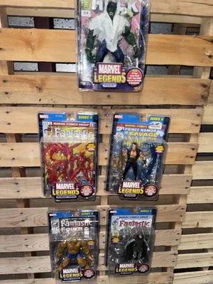 Marvel Legends SÉRIE 2 Conjunto Completo de Namor, Destino, Hulk, Coisa e Tocha NISP - Imagem 1 de 4