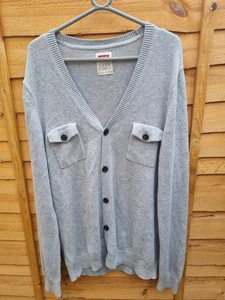 Levi’s Grey Cardigan L5109 Size XL - Picture 1 of 8