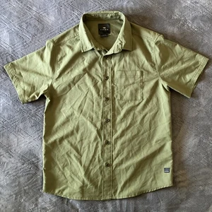 Sitka Gear Mens Mojave Button Down Shirt Medium Short Sleeve 600182 - Afbeelding 1 van 6
