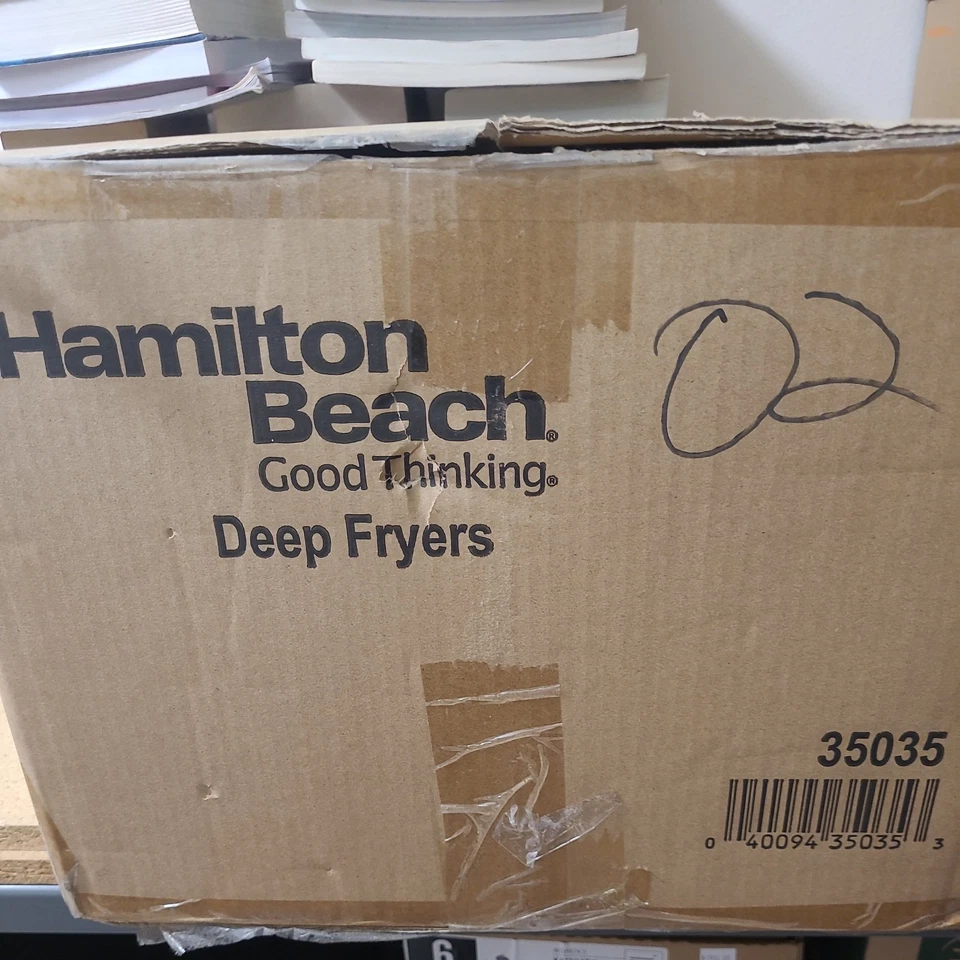 Freidora Hamilton Beach 4,5 L capacidad aceite freidora - plateada (35035) Foto 1 de 1