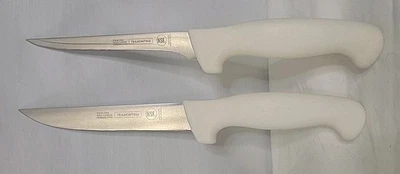 Cuchillos alemanes de acero al carbono Tramontina (juego de 2) hojas de 6"  Foto 1 de 2