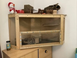 Hamster Käfig Groß (hamsterzubehör auf Bild auch erhältlich)( nicht im Preis ) - Bild 1 von 2