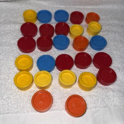 Lote de 27 monedas originales de colección para caja registradora Fisher-Price #926 (1974) Foto 1 de 4
