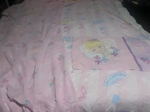 Vintage Ballerina Barbie Twin Fitted Sheet, Mattress Cover & Standard Pillowcase - Picture 1 of 7