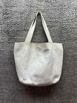 Bolso de Mano Coach para Mujer B8E-4182 Lexington Cuero Shopper Bucket Blanco Foto 1 de 4