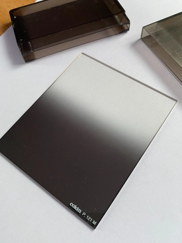 Cokin P121M Grad medium ND4 Neutral Density P series filter, mount, 58mm holder - Image 1 of 4