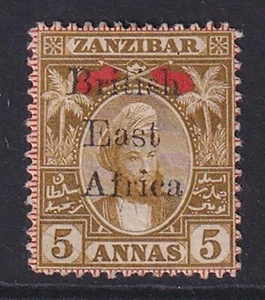 British East Africa. 1897. SG 84, 5a bistre & red. Mounted mint. Cat £75. - Bild 1 von 2