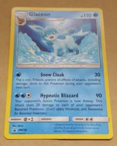 POKEMON PROMO CARD - SUN AND MOON - GLACEON SM238 NM - Foto 1 di 1