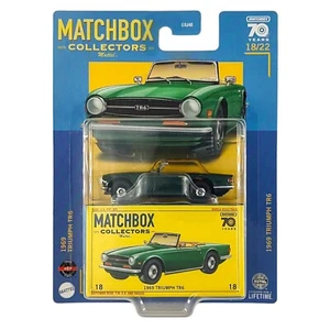 Matchbox HLJ63 Collectors Edition 1969 Triumph TR6 NUEVO & EMBALAJE ORIGINAL - Imagen 1 de 1