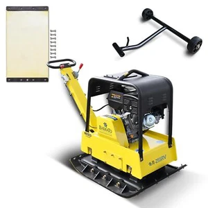 BAMATO Rüttelplatte R-255RV mit Vor- und Rücklauf Fahrwerk 38kN PU-Matte 255kg - Bild 1 von 7