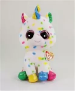 TY BEANIE BOO BOOS HARMONIE THE UNICORN MWMT 6 INCHES. - Picture 1 of 1