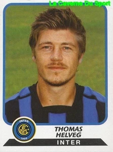 129 THOMAS HELVEG DENMARK INTER STICKER CALCIATORI 2004 PANINI - Picture 1 of 1