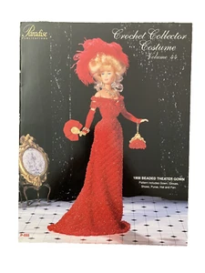 Paradise Crochet Collection Costumes Lot of 105 Doll Patterns Clothing Vintage - Picture 1 of 23