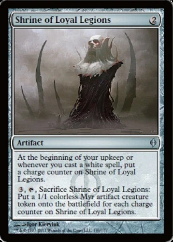 Shrine of Loyal Legions ~ Near Mint New Phyrexia MTG Magic UltimateMTG Artifact  - Image 1 of 1
