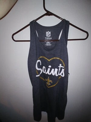 NFL New Orleans Saints Tank Top Size Girls Medium 8 - Image 1 of 2