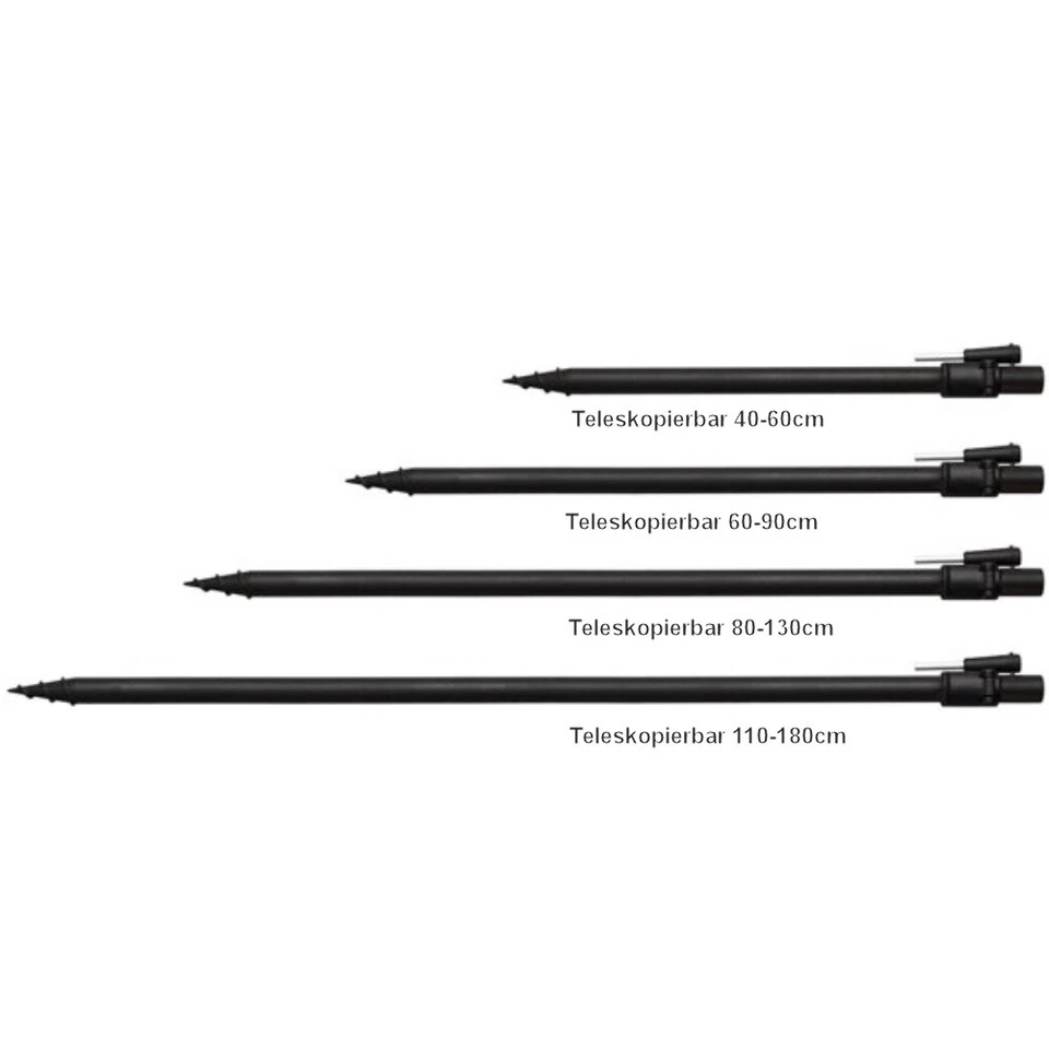 Prologic Telescopic Bankstick Erdspeer Rutenständer Teleskopierbar länge wählbar - Bild 1 von 1