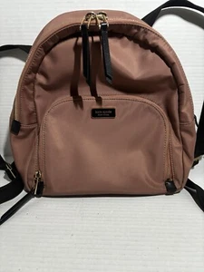 Kate Spade Medium Backpack Dusty Pink with Black Strap - Picture 1 of 21