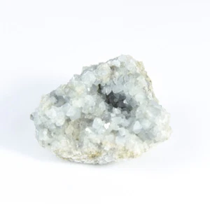 Madagaskar Celestite Kristall Druzy Cluster Himmel Blau Geode Mineral 7,7oz - Bild 1 von 5