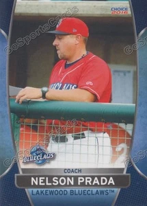 2016 Lakewood BlueClaws Nelson Prada Phillies CO VZ - Picture 1 of 1