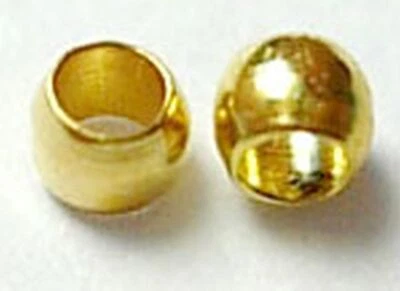 2,5 Gramm Crimp quetschperlen 2 mm rosegold gold silber bronze gunmet - Bild 1 von 2