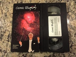 COSMIC RHAPSODY VHS! NOT ON DVD 1993 CLASSICAL MUSIC + SPACE PHOTOGRAPHY! - Picture 1 of 2