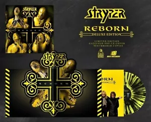 Stryper - Reborn - Deluxe Edition Yellow/Black Splatter (No. 44 of 50 Made) HTF - Picture 1 of 6