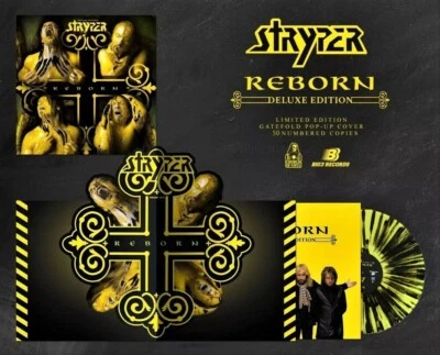 Stryper - Reborn - Deluxe Edition Yellow/Black Splatter (No. 44 of 50 Made) HTF - Image 1 of 4