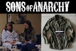 Sons of Anarchy SOA: Maggie Siffs "Free People" Jacke mit Echtheitszertifikat - Bild 1 von 4