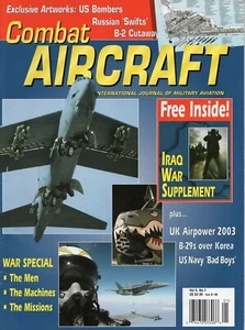 Combat Aircraft Magazine July 2003 Vol 5 No 1 US Bombers Russian Swifts   - Picture 1 of 1