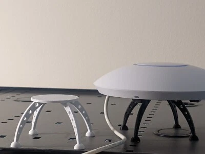 2 peças novo redesenhado! e reforçado! Suporte base UFO ponto de acesso Wi-Fi Ubiquiti - Imagem 1 de 4