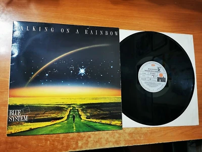 BLUE SYSTEM Walking on a rainbow VERY RARE SPAIN LP VINYL MODERN TALKING 1987 - Image 1 of 2