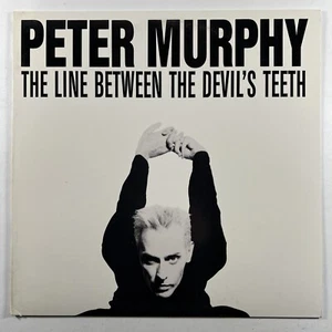 Peter Murphy ”The Line Between The Devil's Teeth” LP/12” White Lbl. Promo (NM) - Picture 1 of 5