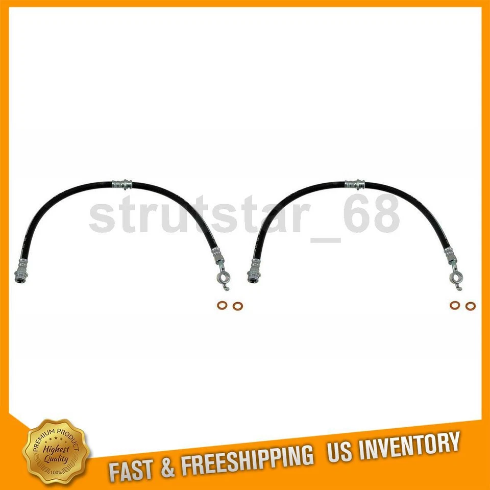 2 mangueras de freno de línea de freno trasero para Mazda Protege 2.0L 1.6L Mazda Protege5 2.0L Foto 1 de 4