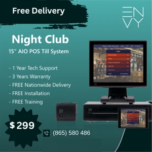 Brand New All-in-one POS Cash Register Till System for Nightclubs - Picture 1 of 14