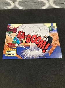 1993 Upper Deck Ka-Boom Looney Tunes Trading Card Act 4 Scene 2 & Act 4 Scene 17 - Bild 1 von 2
