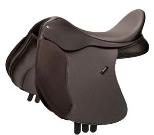 Sillín Wintec 500 VSD All Purpose Flock Sistema de garganta cambiable Marrón - Imagen 1 de 1