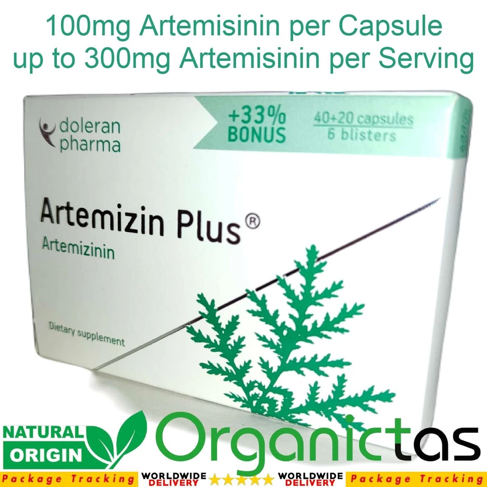 ARTEMISININ PLUS Supplement 60 Capsules Premium Quality Natural Product - Image 1 of 4