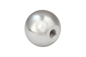 SUBARU IMPREZA MANUAL BILLET SILVER ROUND SHIFT KNOB 1992 92 - 2013 13 - Picture 1 of 1