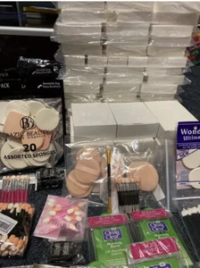 Eye shadows applicators  makeup sponges, facial puffs,sharpener,new,choose: - Picture 1 of 40